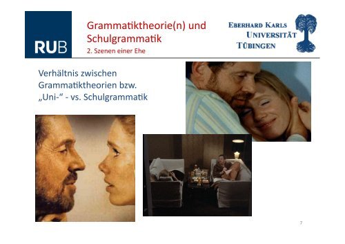 Grammatiktheorie und Schulgrammatik - Regierungspräsidium ...