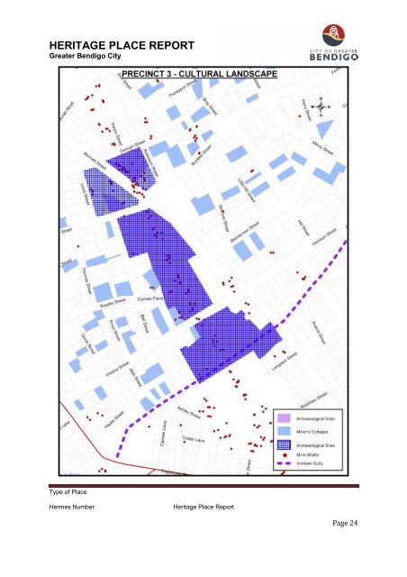 HERITAGE PLACE REPORT - City of Greater Bendigo