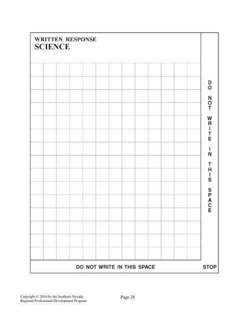 Grade 8 Science CRT Instructional Material #1 - RPDP