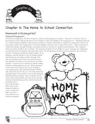 Chapter Six Chapter 6: The Home to School Connection - RPDP