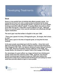 Gout - Royal Pharmaceutical Society