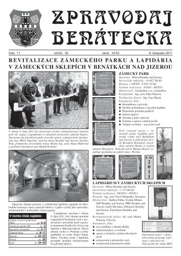 listopad (pdf, 11.12 MB) - Benátky nad Jizerou