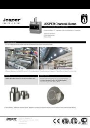 Installation Advises (.pdf - 1Mb) - Josper