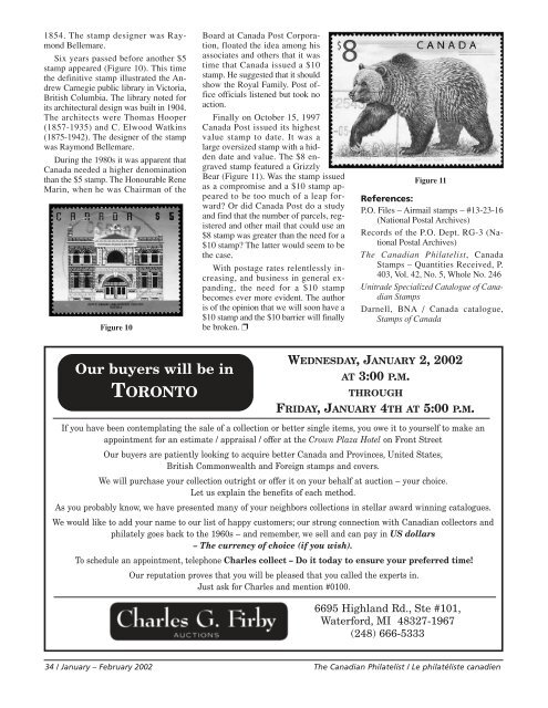 Phil Pages Jan.Feb.2002 - The Royal Philatelic Society of Canada