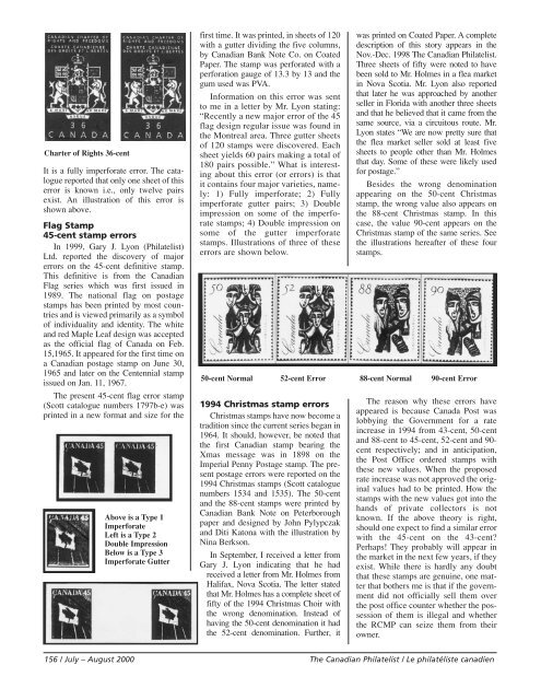 Phil pages July-Aug-Final - The Royal Philatelic Society of Canada