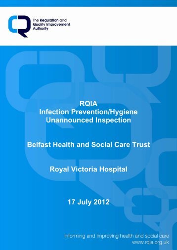 Royal Victoria Hospital, Belfast - 17 July 2012 - Regulation and ...