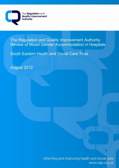 Review of Mixed Gender Accommodation in Hospitals, South ...