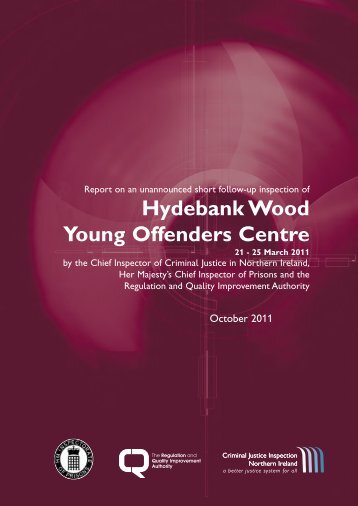 Hydebank Wood Young Offenders Centre - cjini