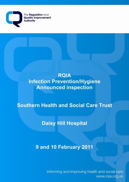 Daisy Hill Hospital, Newry - Regulation and Quality Improvement ...