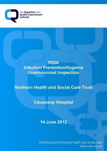 Causeway Hospital - 14 June 2012 - Regulation and Quality ...