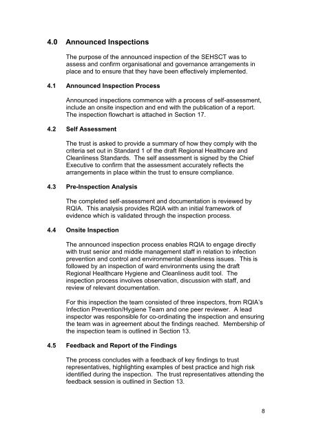 Downe Hospital, Downpatrick - 15 February 2011 - Regulation and ...