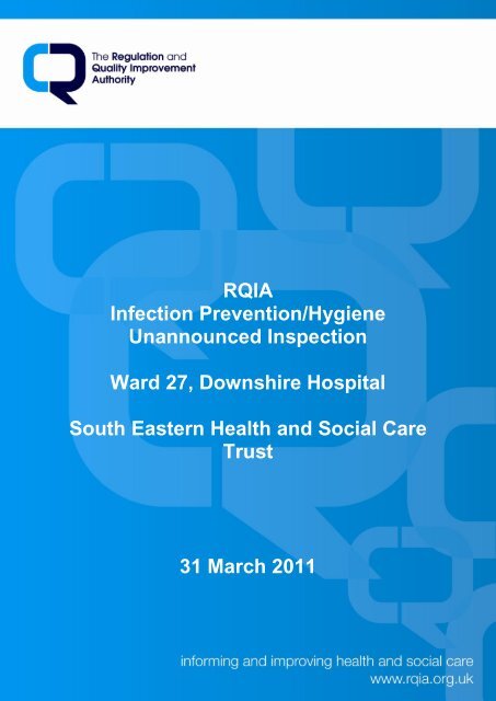 Downshire Hospital, Downpatrick - Regulation and Quality ...