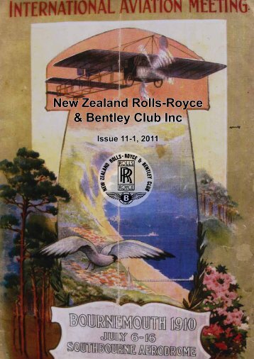 New Zealand Rolls-Royce & Bentley Club Inc - The Enthusiasts ...