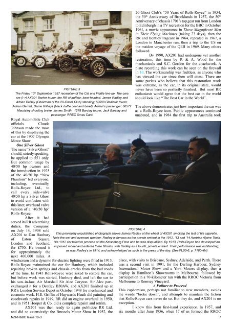 New Zealand Rolls-Royce & Bentley Club Inc - The Enthusiasts ...