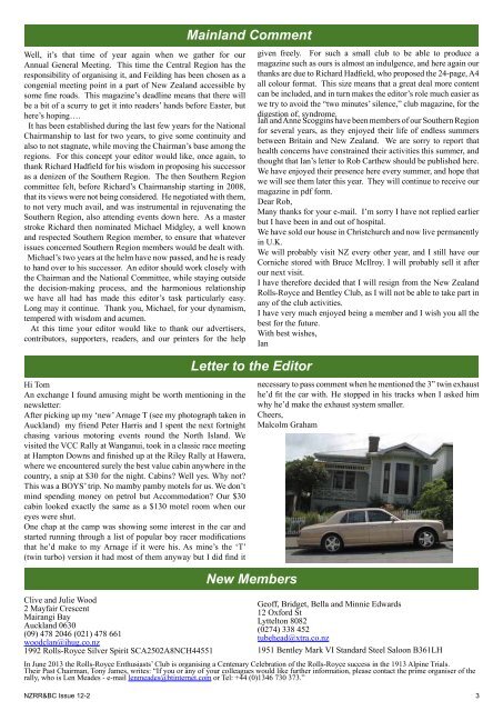 February 2012 Newsletter - KDA132