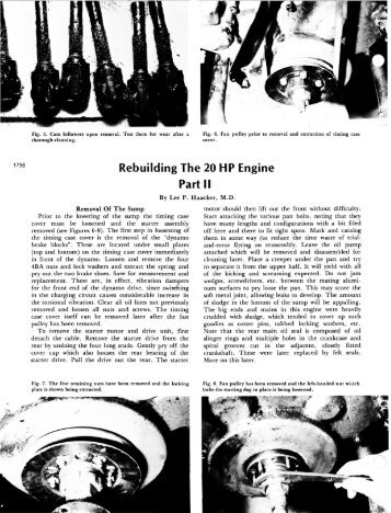 Re-building an HP20 Engine - Part 2 - The Enthusiasts Website for ...