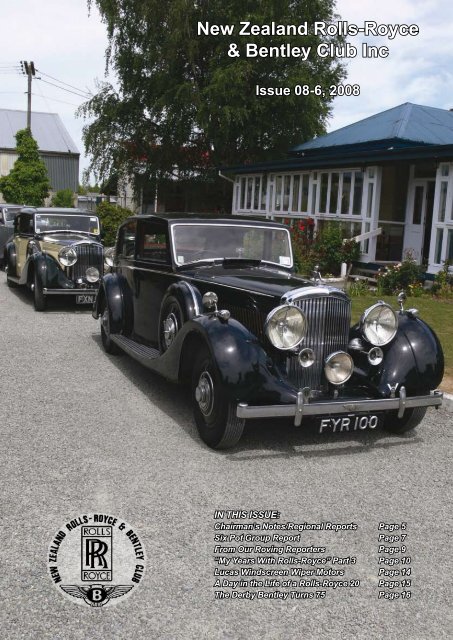 New Zealand Rolls-Royce & Bentley Club Inc - The Enthusiasts ...