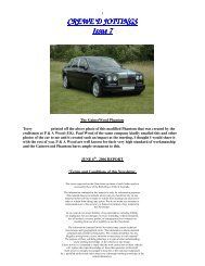 Crewe'd Jottings - The Enthusiasts Website for Roll-Royce & Bentley ...