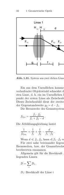 Technische Optik in der Praxis