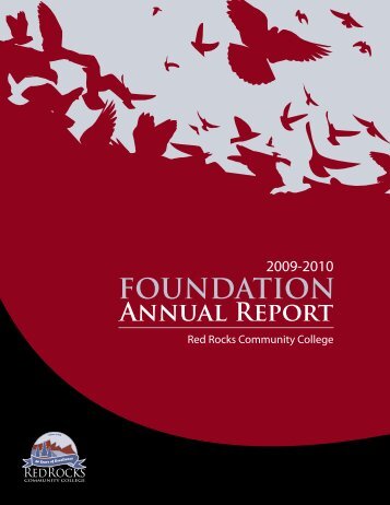 2009-2010 FOUNDATION Annual Report - Red Rocks Community ...