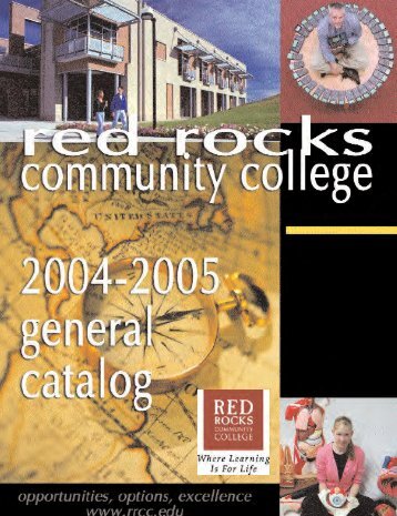 Certificate - Red Rocks Community College