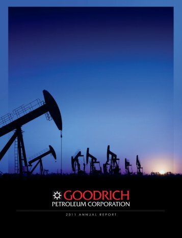 goodrich petroleum corporation - RR DONNELLEY FINANCIAL