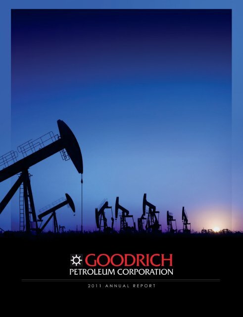 goodrich petroleum corporation - RR DONNELLEY FINANCIAL