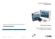 Universität Mannheim: Service-Angebote im Bereich Neue Medien