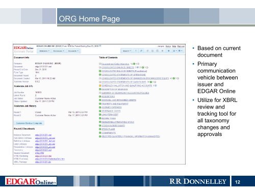 Presentation - RR Donnelley