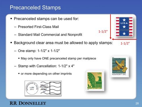 RMS Postal Training - RR Donnelley