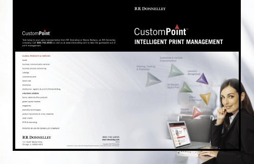 rr donnelley website