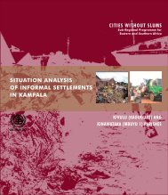 SITUATION ANALYSIS OF INFORMAL SETTLEMENTS IN KAMPALA