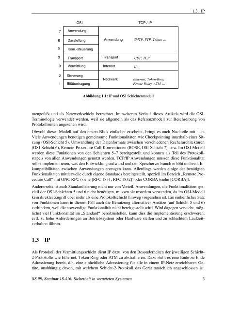 Sicherheit in vernetzten Systemen - RRZ UniversitÃ¤t Hamburg