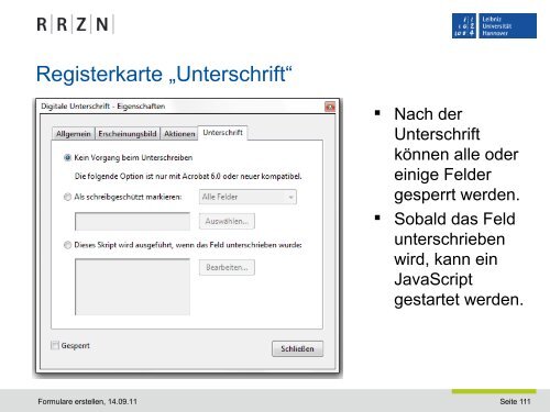 PDF-Formular erstellen - RRZN