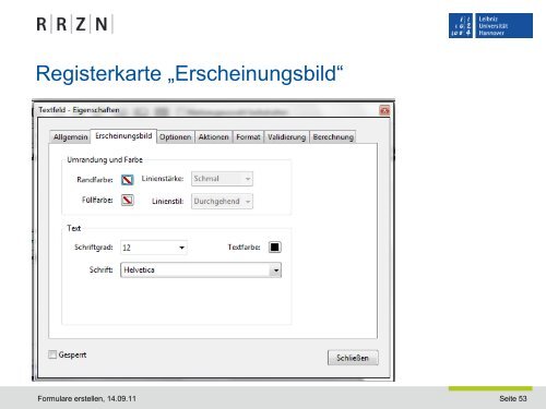 PDF-Formular erstellen - RRZN