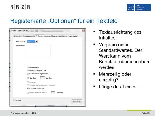 PDF-Formular erstellen - RRZN