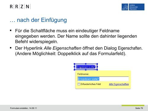 PDF-Formular erstellen - RRZN