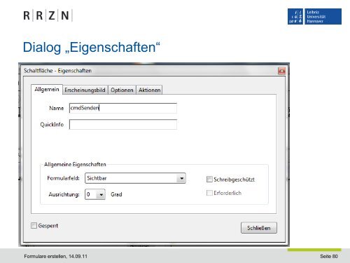 PDF-Formular erstellen - RRZN