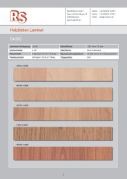 Holzböden Laminat BASIC - Rudolf Stamm GmbH