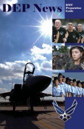 BMT Preparation Guide - Air Force Recruiting Service