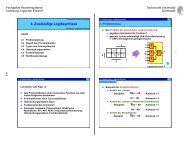 4. Zweistufige Logiksynthese - Fachgebiet Rechnersysteme ...