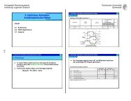 5. Zeitliches Verhalten kombinatorischer Netze - Fachgebiet ...