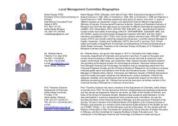 Local Management Committee Biographies - Royal Society of ...