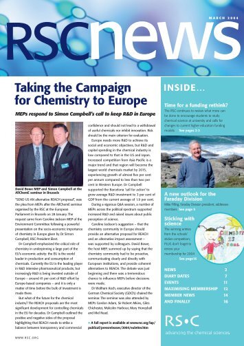 RSC News - pp7-14 - Royal Society of Chemistry