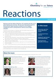 Reactions Issue 1 - Royal Society of Chemistry