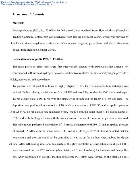 Supporting Information Hetero-epitaxy of Anisotropic ...