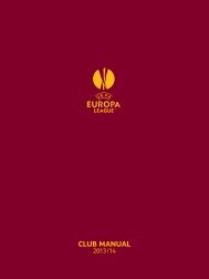 Download the UEL Club Manual 2013/14 - RSCA.be