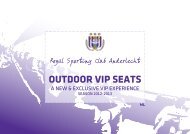 OUTDOOR VIP SEATS - RSCA.be