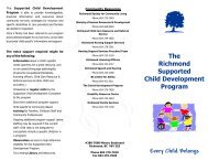 SCDP brochureprint.pdf - Richmond Society for Community Living