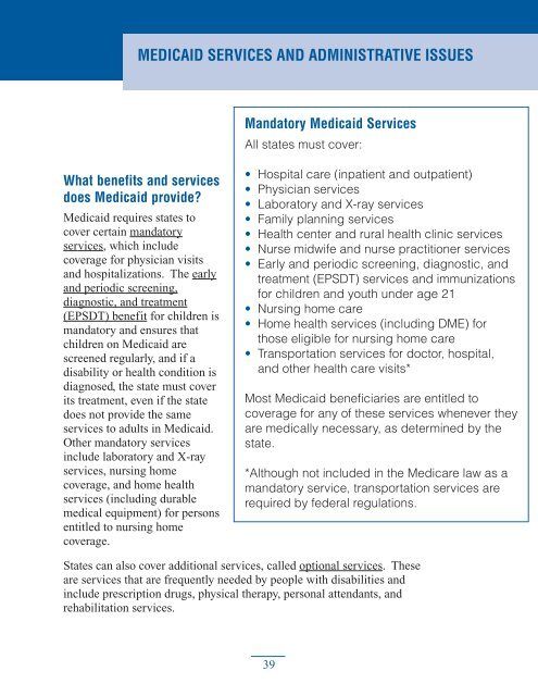 Navigating Medicare and Medicaid, 2005: Full Report